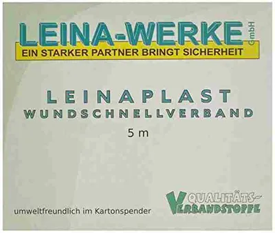 Produktbild von LEINAWERKE 70004 LEINAPLAST-Wundschnellverbände 5 m x 6 cm, ST, 1 Stk.