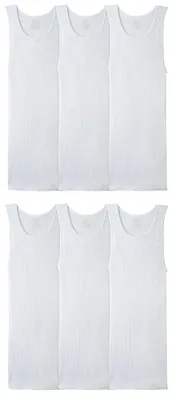 Zdjęcie produktu dla Koszulka męska Fruit of the Loom, model A, bielizna, biała, rozmiar XL (EU)