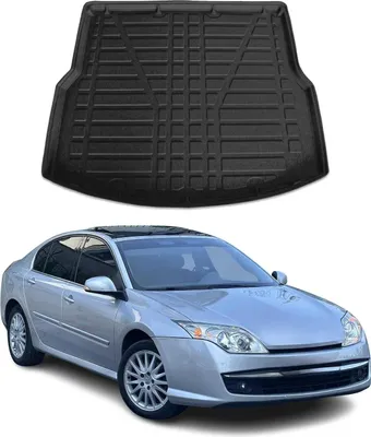 Zdjęcie produktu dla Wykładzina bagażnika do Renault Laguna 2008-2015 guma TPE czarna