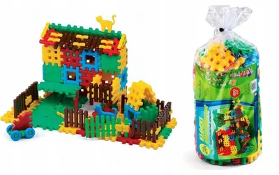 Produktbild von Marioinex Bausteine Bauernhof Konstruktionsspielzeug für Kinder