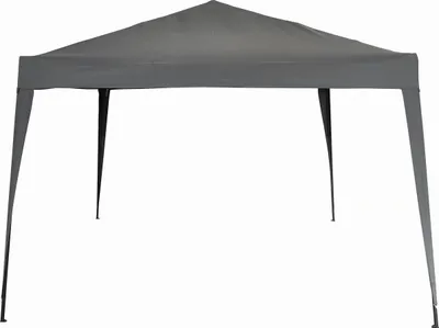 Produktbild von Zusammenklappbare Gartenlaube "Svetlana 3" - 9 m² - 3 x 3 m - Grau