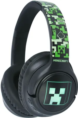 Productafbeelding van OTL Technologies Minecraft Draadloze Koptelefoon met LED-verlichting en Microfoon