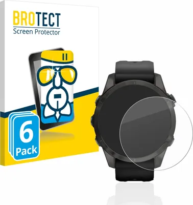 Produktbild von 6x BROTECT Schutzglas für Garmin Epix Pro (Gen 2) (42 mm) Schutzfolie Panzer Folie Glas Display Schutz klar