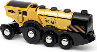 Image de BRIO Goldene Batterielok mit Licht und Sound