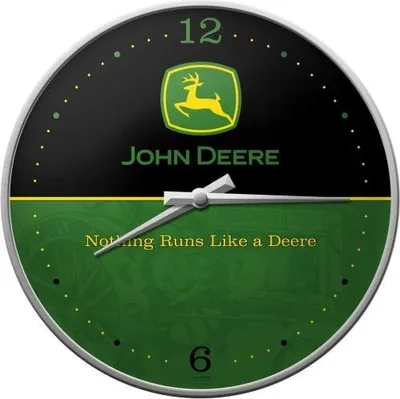 Zdjęcie produktu dla Zegar Ścienny John Deere Logo