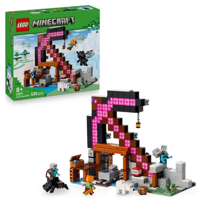 Image de LEGO Minecraft 21277 La mine à la pioche - Jeu de construction pour garçons à partir de 8 ans