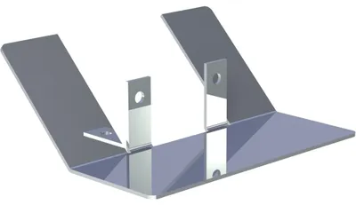 Produktbild von Jeremias DW Vision Wasserableitbleche für Wandstützen Typ II