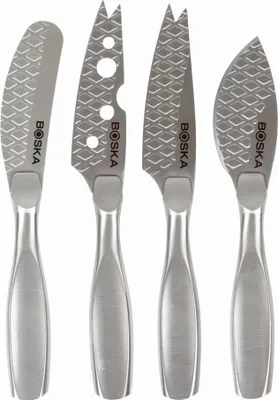 Immagine prodotto di Set di coltelli da formaggio Boska Mini Monaco+, 4 pezzi, acciaio inox