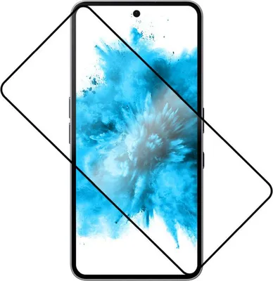Produktbild von Gehärtetes Glas für Nothing Phone 3, Fixed Full Cover 2.5D Tempered Glass, Schwarzen Rahmen