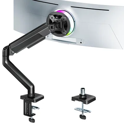Produktbild von Monitorhalterung Monitorarm Bildschirmhalterung - 17 bis 40 Zoll - Bis 12 kg - VESA 75 und 100 mm - Tischmontage