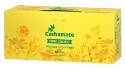 Zdjęcie produktu dla Yerba Mate Cachamate Hierbas Digestivas 25x3g Saszetki Cocido