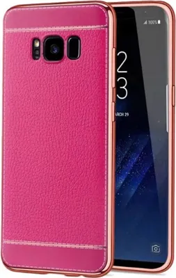 Produktbild von Handy Hülle für Samsung Galaxy A3 2017 Schutz Case Tasche Etuis Kunstleder Pink