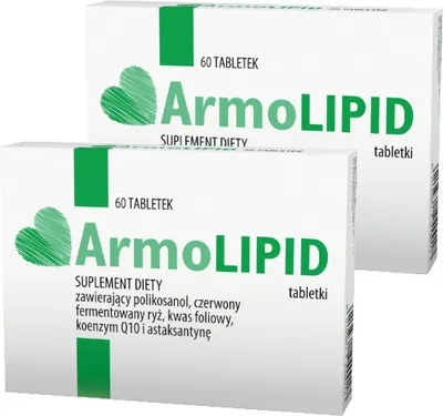 Produktbild von ARMOLIPID 2x60 tabletten Cholesterinspiegel Cholesterol Herz Saubere
