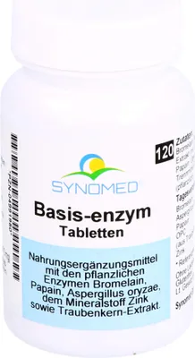 Zdjęcie produktu dla Synomed Basic Enzyme Tablets, 120 tabletek