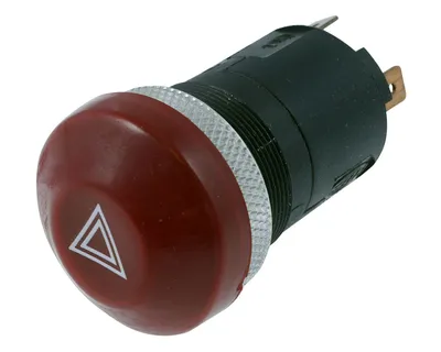 Produktbild von Warnblinkschalter beleuchtet, Schalt Warnblinklicht Universal Motorrad Roller