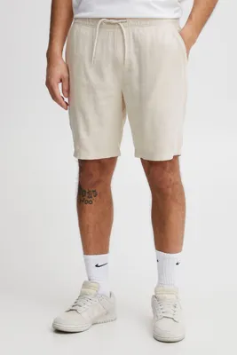 Image de !Solid SDAurelius - Short en lin pour homme, short chino, bermuda, coupe classique