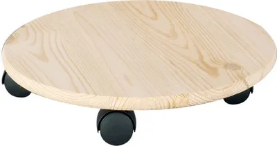 Obrázok produktu pre Zeller Present 13555, Podstavec pre kvetináč, Borovicové drevo, Prírodný, 350 mm, 350 mm