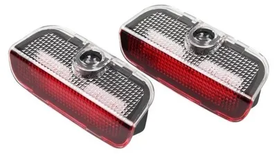 Obrázek produktu pro Sada 2 ks LED emblém loga pro dveře určené pro značku automobilu VW