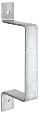 Produktbild von Alberts Zaun-Bügelbeschlag | feuerverzinkt | 40 x 320 mm | 3er Set