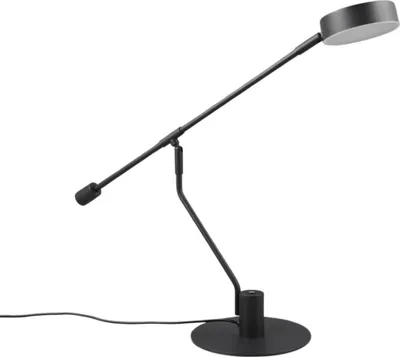 Image de Lampe de bureau minimaliste moderne réglable noire couleur variable LED 6W MANDURO Trio