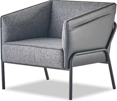 Produktbild von Komplett-Set Ledersofas 3-Sitzer 2-Sitzer Sessel Grau Sofa-Set Textil