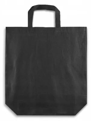 Obrázek produktu pro Allbag Bavlněná nákupní taška 45x10x45 cm černá 220g