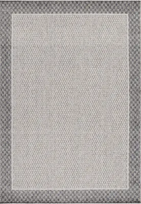 Produktbild von Villa Möbel Aruaro Terrasse, Garten-Teppich, Outdoorteppich, Bordüre-Design, Farbe:Creme, Grösse:120x170 cm