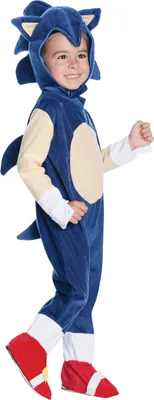Produktbild von Sonic Luxus Kostüm für Kinder - 84/98 (2-3 Jahre)
