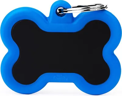 Immagine prodotto di Pet MyFamily Collezione blu, argento Hushtag+ - unisex
