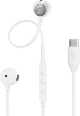 Image de Écouteurs filaires USB-C JBL 305C blancs