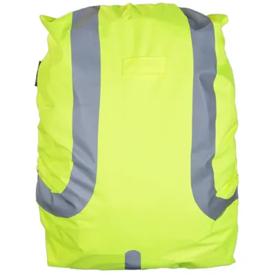 Produktbild von SafetyMaker reflektierende Rucksackhülle gelb 45L, 44514