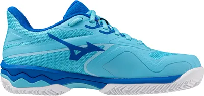 Produktbild von Mizuno Tennisschuh Padelschuh Wave Exceed Light 2 CC Damen Blau Weiß