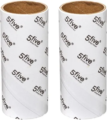 Produktbild von 2x Stück Kleiderroller/Kleberoller Nachfüllrollen mit 60 Blatt - Fusselrolle - Kleiderbürste