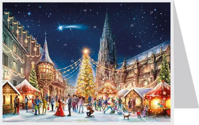 Image de Calendrier de l'Avent de cartes postales Fribourg