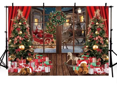 Produktbild von Weihnachts-Fotohintergrund, 7 x 5 Fuß