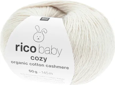 Produktbild von Rico - Baby Cozy Organic Baumwolle Cashmere 0002 natur