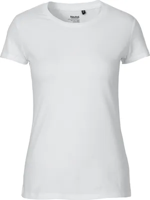 Produktbild von Neutral O81001 | damen Fitted T-Shirt / 100% Fairtrade-Baumwolle - Farbe: White - Größe: L