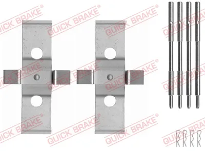 Produktbild von QUICK BRAKE Zubehörsatz Scheibenbremsbelag 109-1637 für AUDI A8 (4D2 4D8)