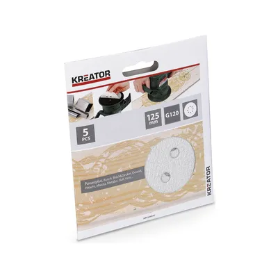 Produktbild von 5 Schleifscheiben K120 Ø 125 mm KRT230557