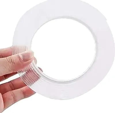 Zdjęcie produktu dla 3 sztuki Mocna nanometrowa dwustronna taśma samoprzylepna bez oznaczeń Wodoodporna przezroczysta akrylowa taśma samoprzylepna 30 mm