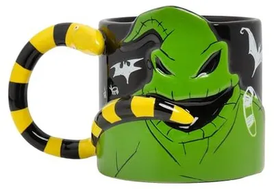Productafbeelding van "Nightmare Before Christmas" mok, vormig, met Oogie Boogie die in het donker oplicht