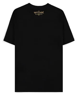 Imagen del producto de Camiseta para hombre de The Witcher, diseño "La Cacería Salvaje", color , talla S