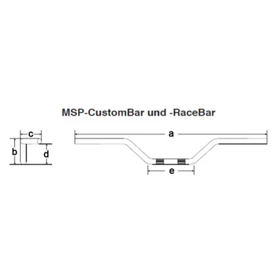 Produktbild von FEHLING Custom-Bar High 850 mm Chrome
