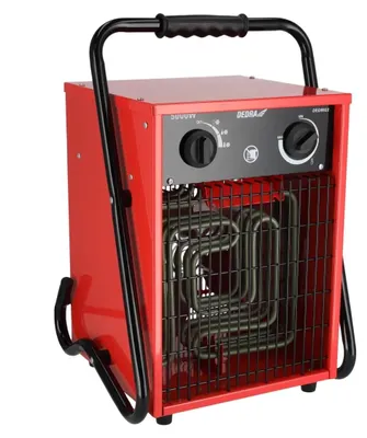 Produktbild von DEDRA Elektro-Heizlüfter 5 kW 400 V 730 m³/h