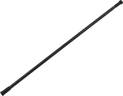 Produktbild von Duschvorhangstange ausziehbar schwarz 250cm