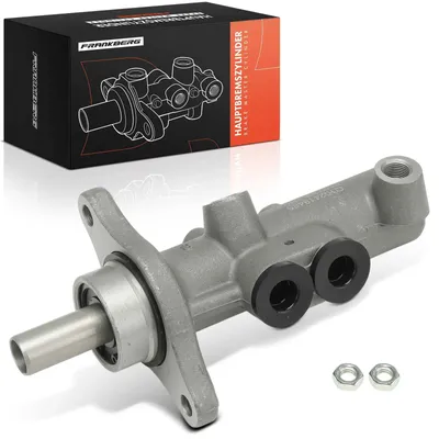 Obrázek produktu pro Hlavní brzdový válec - VW Transporter T5, Touareg, Porsche Cayenne - OEM 7H0611019A/7L0611019E - 26,99 mm - 3 připojení - Bez nádržky na brzdovou kapalinu