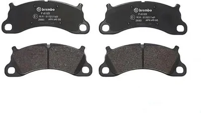 Produktbild von Bremsbelagsatz Scheibenbremse 17 mm BREMBO für u.a. PORSCHE 911