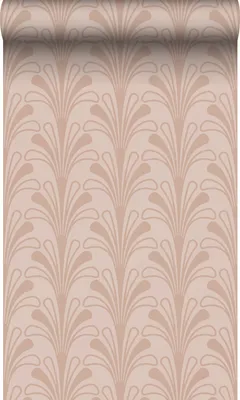 Produktbild von Origin Wallcoverings Tapete Art Decó Muster Terrakottarosa 50 x 900 cm