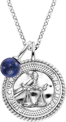 Produktbild von Engelsrufer Kette Silber ERN-LIBRA-LP-ZI Sternzeichen Waage mit Lapislazuli