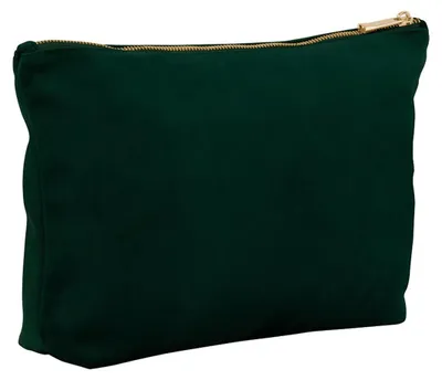 Obrázok produktu pre Bagbase – taška na príslušenstvo, zamat FK1804 (21 cm x 15 cm) (tmavozelená)